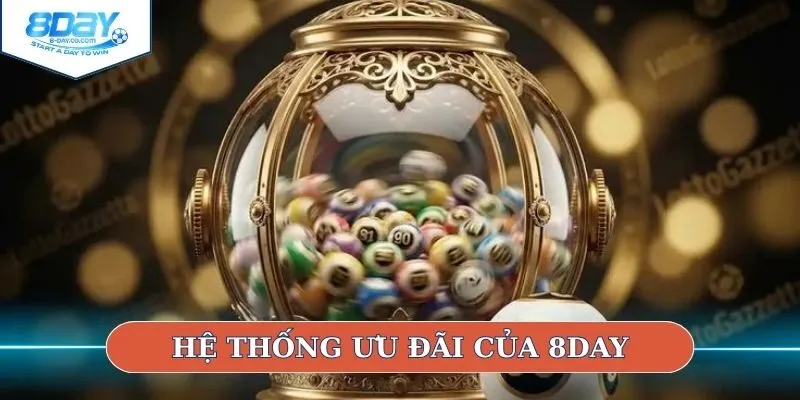 Hệ thống ưu đãi của 8DAY